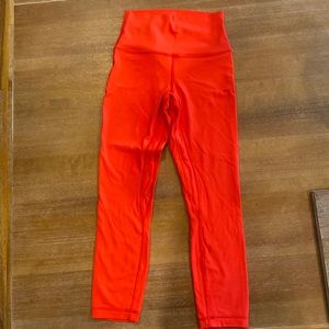 Lululemon 23 inch lined align leggings- NWOT